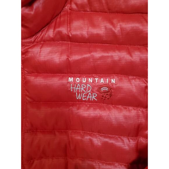 Mountain HardWear Mens Down Jacket Size S/P Packable Travel Gorpcore Bikecore - Picture 3 of 11